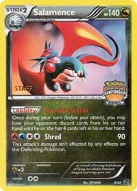 Salamence (8/20) (Regional Championship Promo Staff) [Black & White: Dragon Vault] Pokemon Single Pokémon  | Multizone: Comics And Games