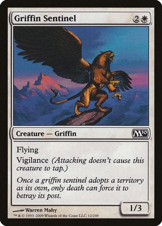 Griffin Sentinel [Magic 2010] MTG Single Magic: The Gathering  | Multizone: Comics And Games