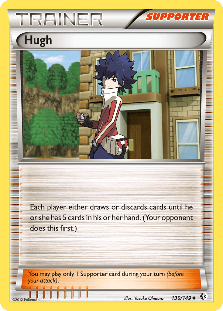 Hugh (130/149) [Black & White: Boundaries Crossed] Pokemon Single Pokémon  | Multizone: Comics And Games