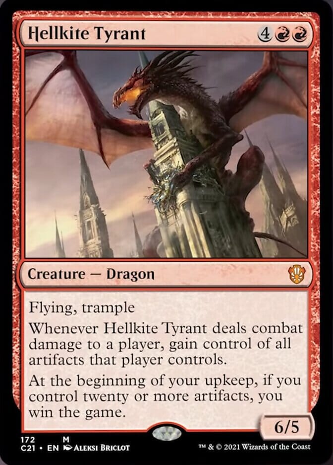 Hellkite Tyrant [Commander 2021] MTG Single Magic: The Gathering  | Multizone: Comics And Games