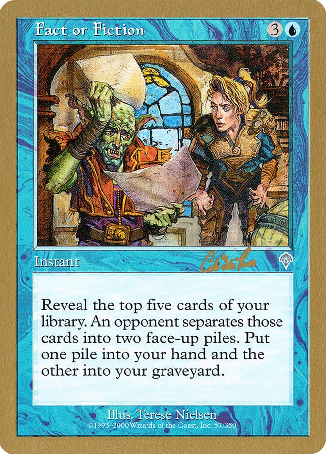Fact or Fiction (Carlos Romao) [World Championship Decks 2002] MTG Single Magic: The Gathering  | Multizone: Comics And Games