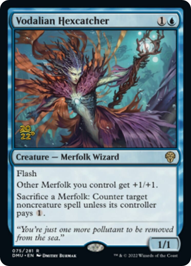 Vodalian Hexcatcher [Dominaria United Prerelease Promos] MTG Single Magic: The Gathering  | Multizone: Comics And Games