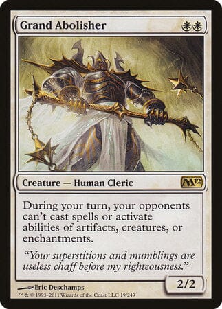 Grand Abolisher [Magic 2012] MTG Single Magic: The Gathering  | Multizone: Comics And Games