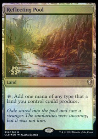 Reflecting Pool [Commander Legends: Battle for Baldur's Gate Prerelease Promos] MTG Single Magic: The Gathering  | Multizone: Comics And Games