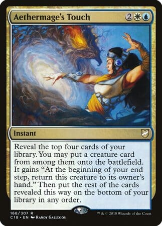 Aethermage's Touch [Commander 2018] MTG Single Magic: The Gathering  | Multizone: Comics And Games