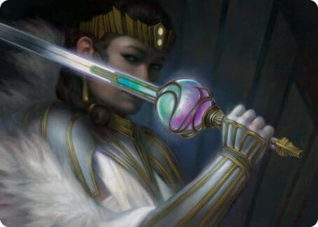 Luxior, Giada's Gift Art Card [Streets of New Capenna Art Series] MTG Single Magic: The Gathering  | Multizone: Comics And Games