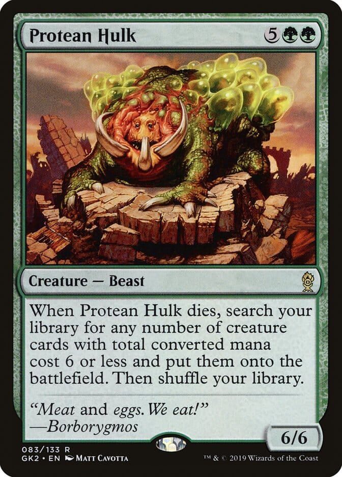 Protean Hulk [Ravnica Allegiance Guild Kit] MTG Single Magic: The Gathering  | Multizone: Comics And Games
