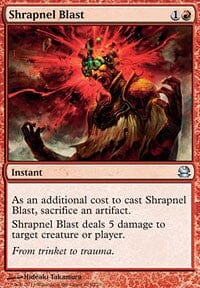 Shrapnel Blast [Modern Masters] MTG Single Magic: The Gathering  | Multizone: Comics And Games