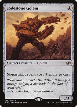 Lodestone Golem [Modern Masters 2015] MTG Single Magic: The Gathering  | Multizone: Comics And Games