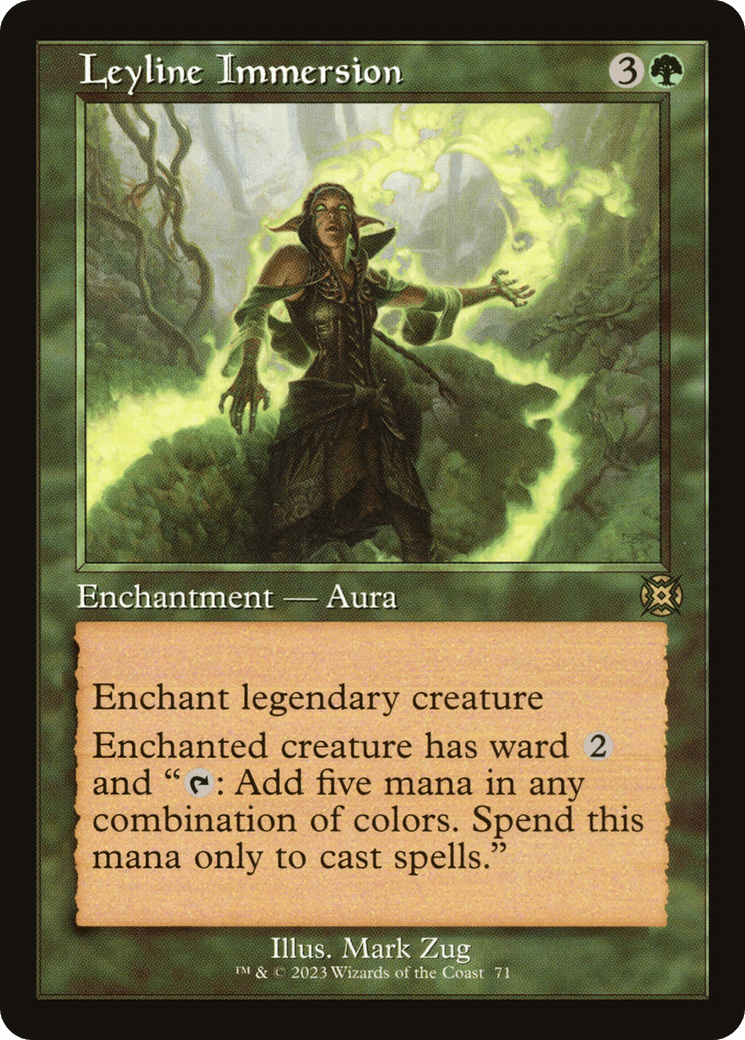 Leyline Immersion (Retro) [March of the Machine: The Aftermath] MTG Single Magic: The Gathering  | Multizone: Comics And Games