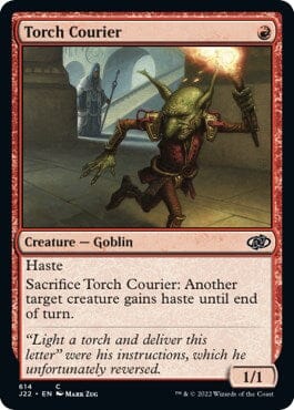 Torch Courier [Jumpstart 2022] MTG Single Magic: The Gathering  | Multizone: Comics And Games