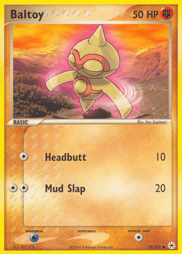 Baltoy (53/101) [EX: Hidden Legends] Pokemon Single Pokémon  | Multizone: Comics And Games