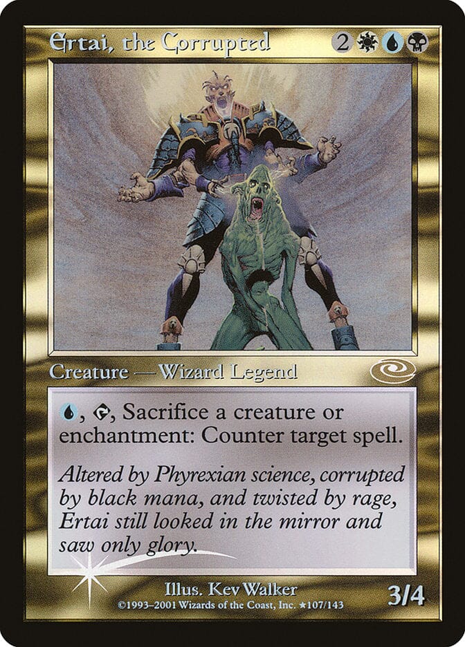 Ertai, the Corrupted (Kev Walker) [Planeshift] MTG Single Magic: The Gathering  | Multizone: Comics And Games