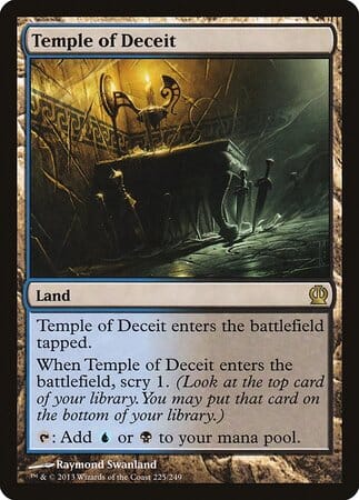 Temple of Deceit [Theros] MTG Single Magic: The Gathering  | Multizone: Comics And Games