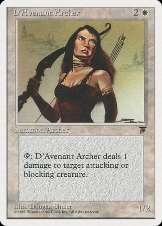 D'Avenant Archer [Chronicles] MTG Single Magic: The Gathering  | Multizone: Comics And Games