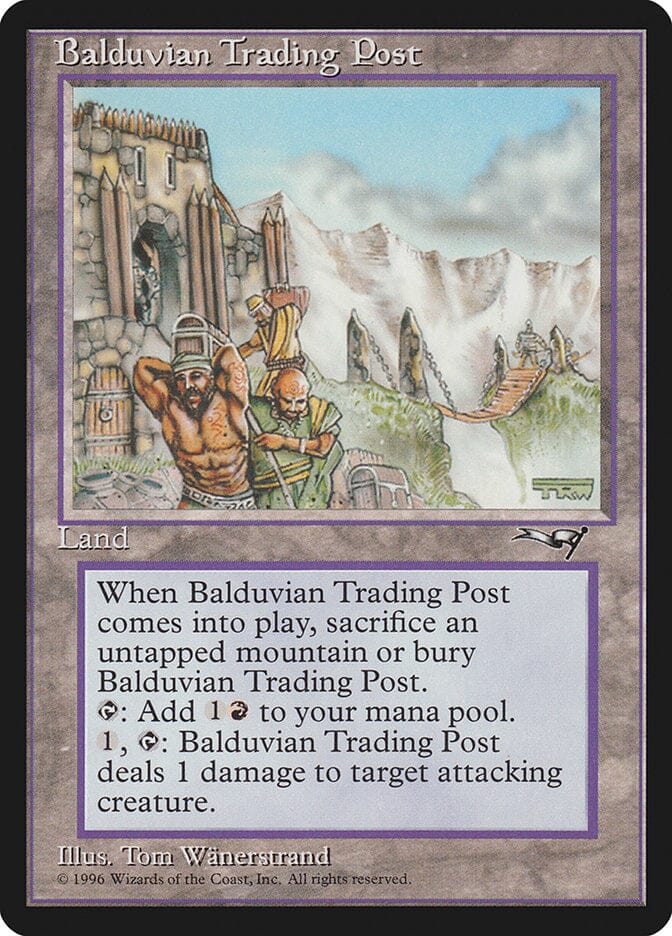 Balduvian Trading Post [Alliances] MTG Single Magic: The Gathering  | Multizone: Comics And Games