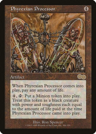 Phyrexian Processor [Urza's Saga] MTG Single Magic: The Gathering  | Multizone: Comics And Games