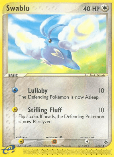 Swablu (75/97) [EX: Dragon] Pokemon Single Pokémon  | Multizone: Comics And Games