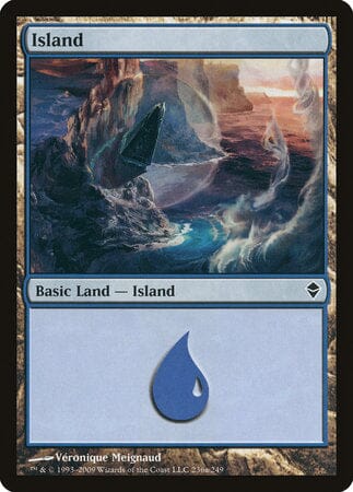 Island (236a) [Zendikar] MTG Single Magic: The Gathering  | Multizone: Comics And Games