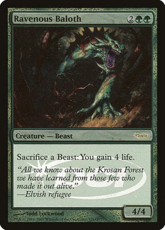 Ravenous Baloth [Judge Gift Cards 2007] MTG Single Magic: The Gathering  | Multizone: Comics And Games