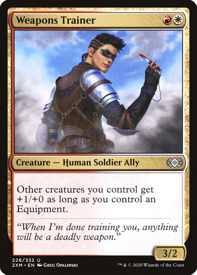Weapons Trainer [Double Masters] MTG Single Magic: The Gathering  | Multizone: Comics And Games