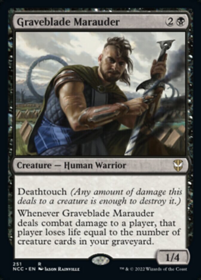 Graveblade Marauder [Streets of New Capenna Commander] MTG Single Magic: The Gathering  | Multizone: Comics And Games