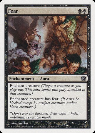 Fear [Ninth Edition] MTG Single Magic: The Gathering  | Multizone: Comics And Games