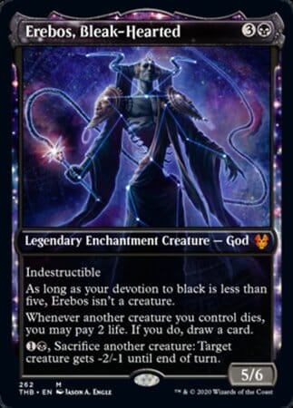 Erebos, Bleak-Hearted (Showcase) [Theros Beyond Death] MTG Single Magic: The Gathering  | Multizone: Comics And Games