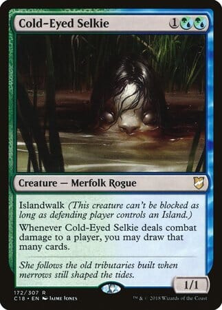 Cold-Eyed Selkie [Commander 2018] MTG Single Magic: The Gathering  | Multizone: Comics And Games