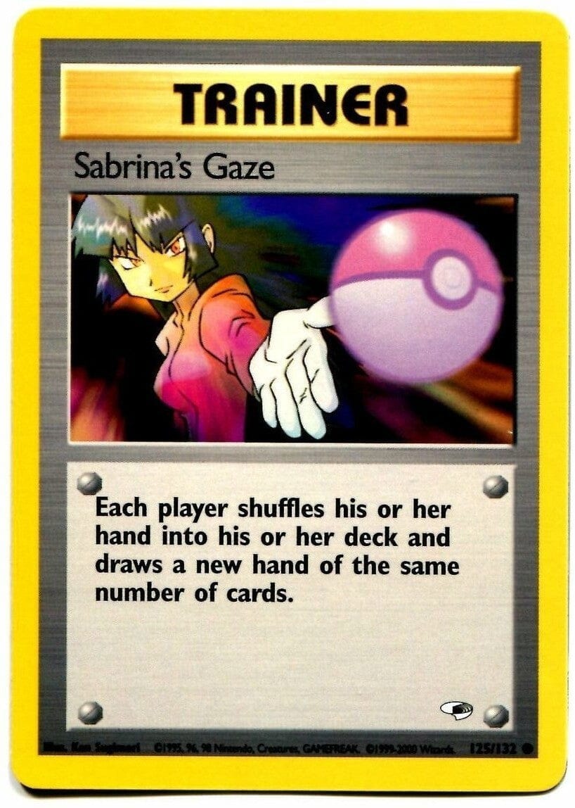 Sabrina's Gaze (125/132) [Gym Heroes Unlimited] Pokemon Single Pokémon  | Multizone: Comics And Games