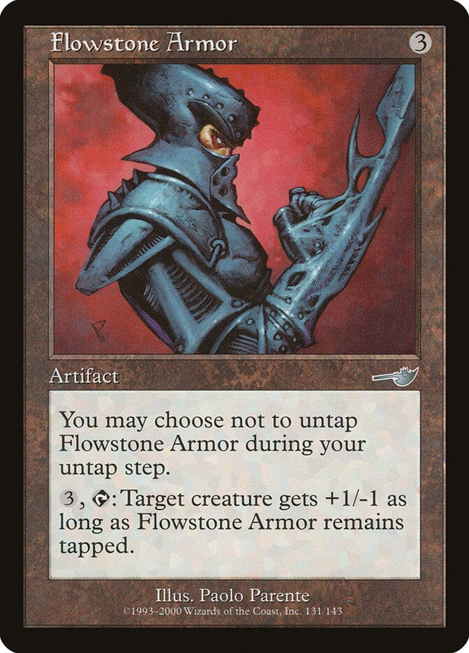 Flowstone Armor [Nemesis] MTG Single Magic: The Gathering  | Multizone: Comics And Games