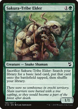 Sakura-Tribe Elder [Commander 2018] MTG Single Magic: The Gathering  | Multizone: Comics And Games
