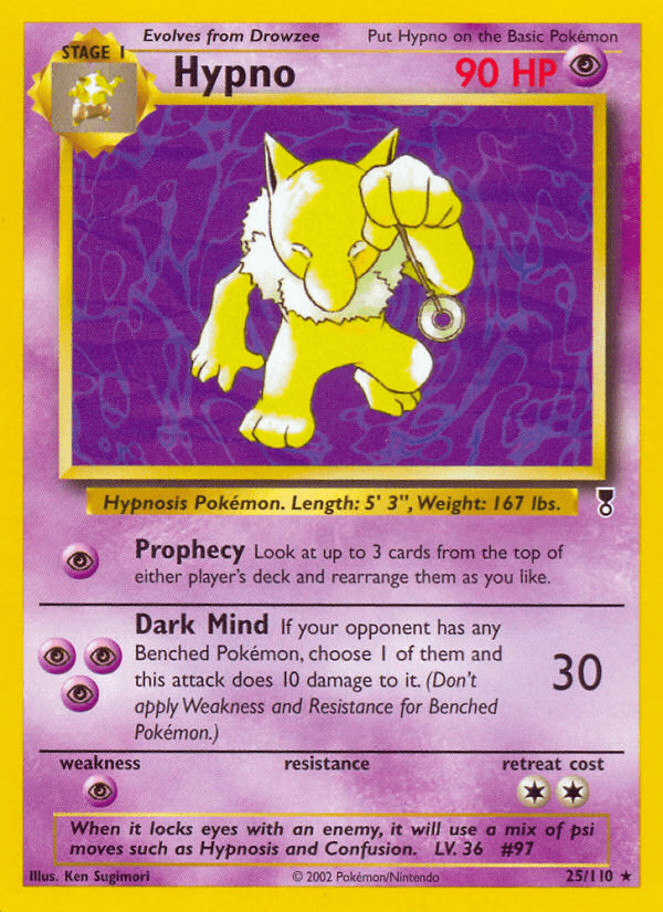 Hypno (25/110) [Legendary Collection] Pokemon Single Pokémon  | Multizone: Comics And Games