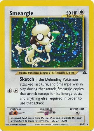 Smeargle (11/75) [Neo Discovery Unlimited] Pokemon Single Pokémon  | Multizone: Comics And Games