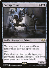 Salvage Titan [Double Masters] MTG Single Magic: The Gathering  | Multizone: Comics And Games