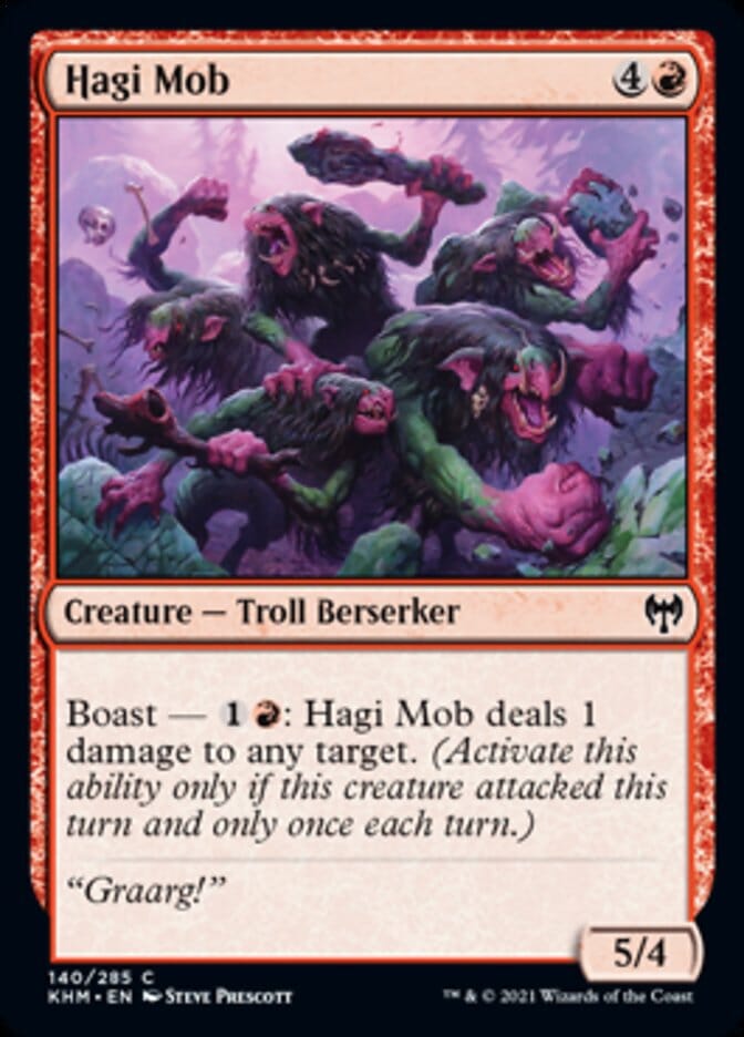 Hagi Mob [Kaldheim] MTG Single Magic: The Gathering  | Multizone: Comics And Games