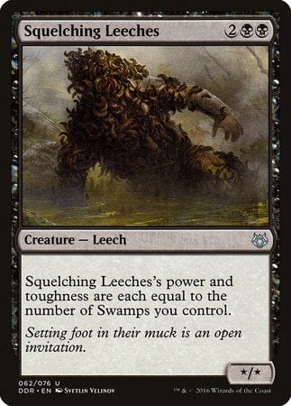 Squelching Leeches [Duel Decks: Nissa vs. Ob Nixilis] MTG Single Magic: The Gathering  | Multizone: Comics And Games