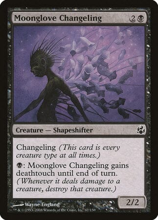 Moonglove Changeling [Morningtide] MTG Single Magic: The Gathering  | Multizone: Comics And Games