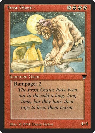 Frost Giant [Legends] MTG Single Magic: The Gathering  | Multizone: Comics And Games