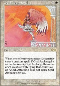 Opal Archangel [Urza's Saga] MTG Single Magic: The Gathering  | Multizone: Comics And Games