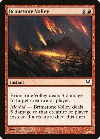 Brimstone Volley [Innistrad] MTG Single Magic: The Gathering  | Multizone: Comics And Games