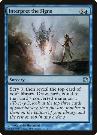 Interpret the Signs [Journey into Nyx] MTG Single Magic: The Gathering  | Multizone: Comics And Games