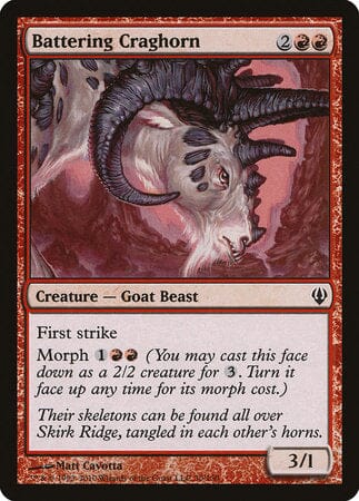 Battering Craghorn [Archenemy] MTG Single Magic: The Gathering  | Multizone: Comics And Games