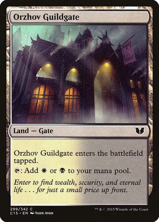 Orzhov Guildgate [Commander 2015] MTG Single Magic: The Gathering  | Multizone: Comics And Games