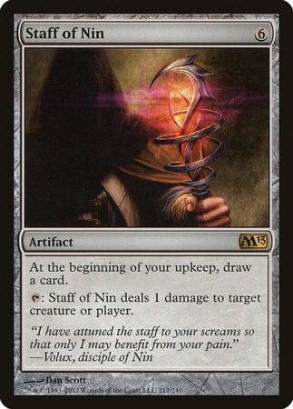 Staff of Nin [Magic 2013] MTG Single Magic: The Gathering  | Multizone: Comics And Games