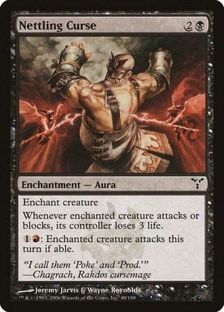 Nettling Curse [Dissension] MTG Single Magic: The Gathering  | Multizone: Comics And Games