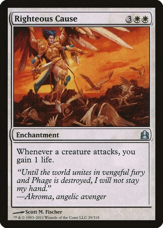 Righteous Cause [Commander 2011] MTG Single Magic: The Gathering  | Multizone: Comics And Games