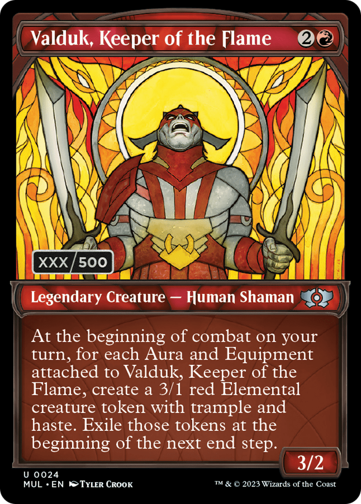 Valduk, Keeper of the Flame (Serialized) [Multiverse Legends] MTG Single Magic: The Gathering  | Multizone: Comics And Games