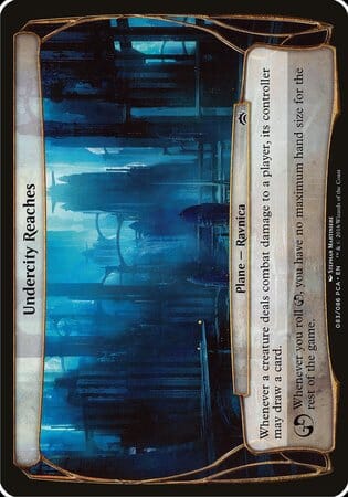 Undercity Reaches (Planechase Anthology) [Planechase Anthology Planes] MTG Single Magic: The Gathering  | Multizone: Comics And Games