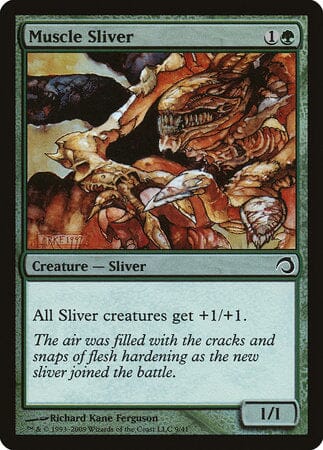 Muscle Sliver [Premium Deck Series: Slivers] MTG Single Magic: The Gathering  | Multizone: Comics And Games